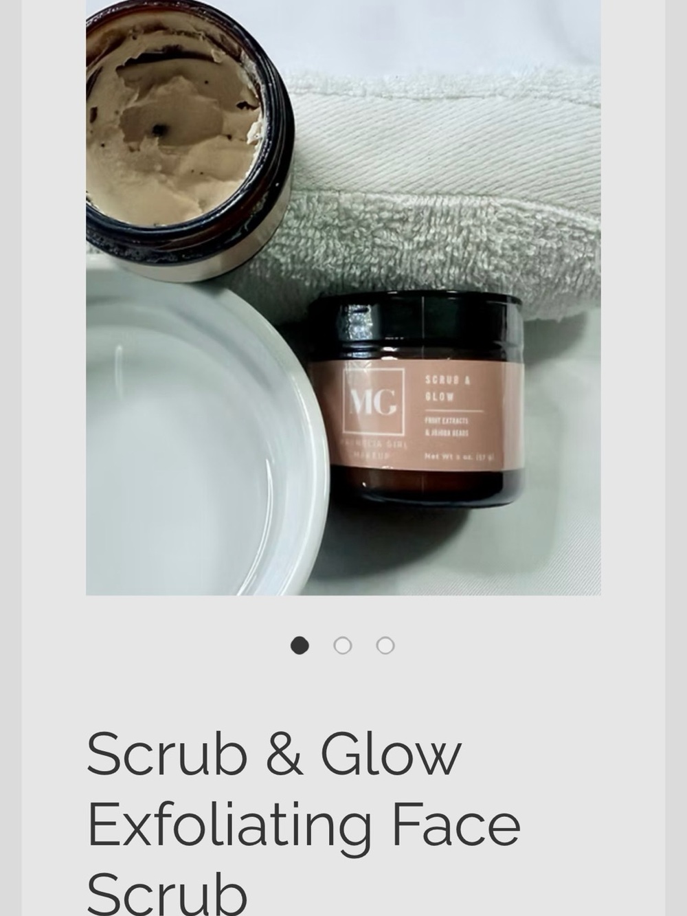 Scrub & Glow Exfoliating Face Scrub —